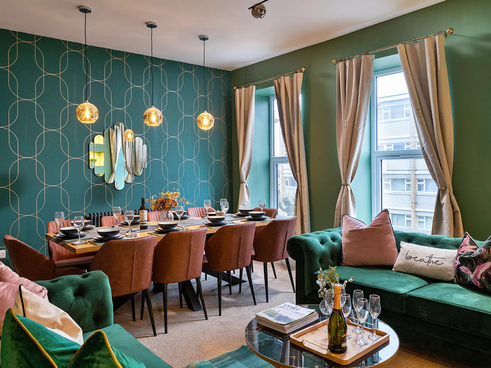 Peace Retreats Penthouse-Dedans