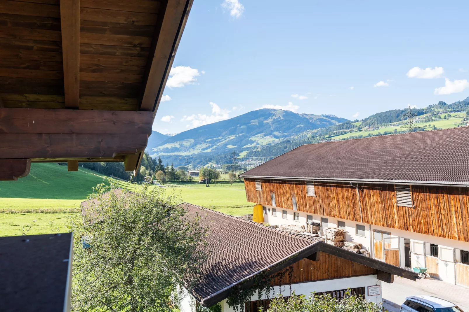 Apartment "Sonnberg"-View in summer