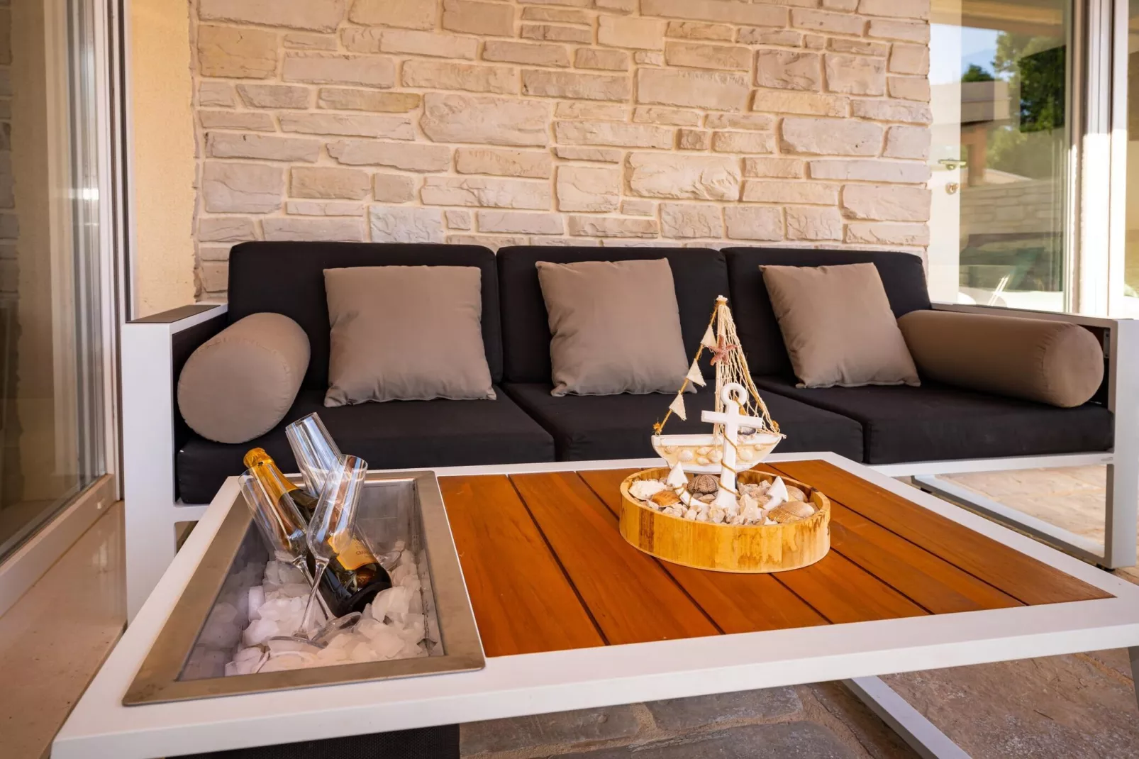 Villa Gajser-Terrasse / balcon