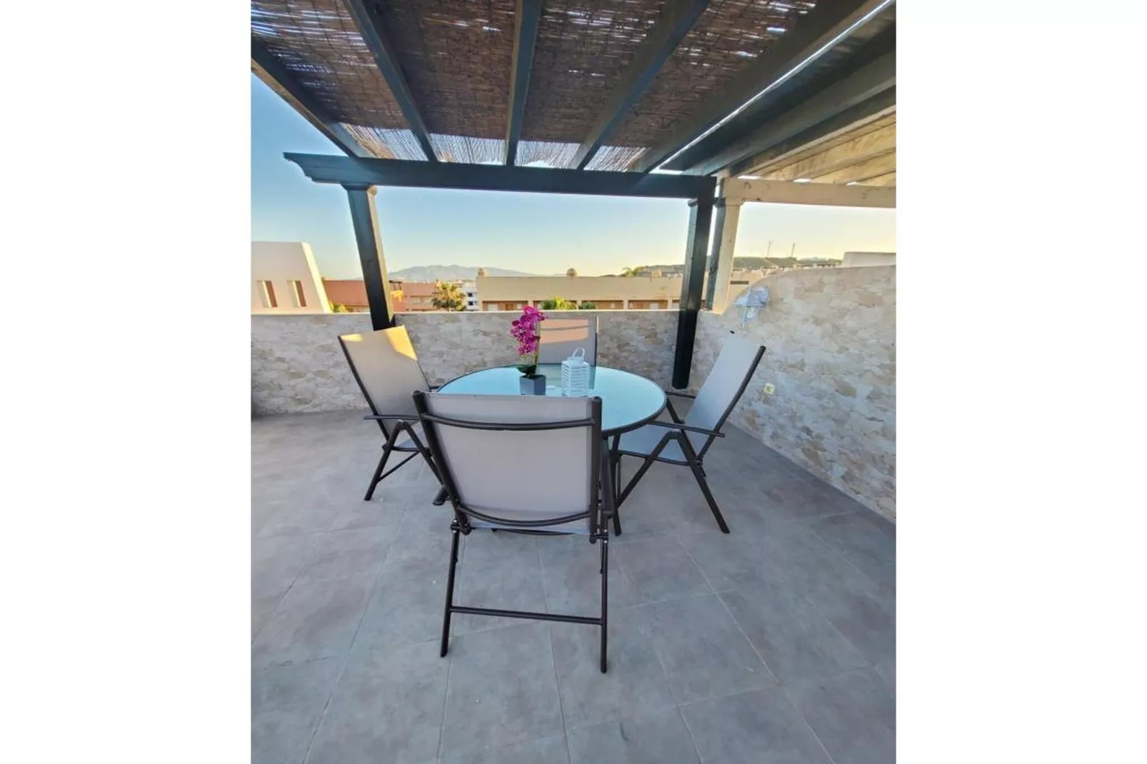 CT 351 AL - Faro's Atico Duplex con piscina privada - Vera Playa-Terrace balcony