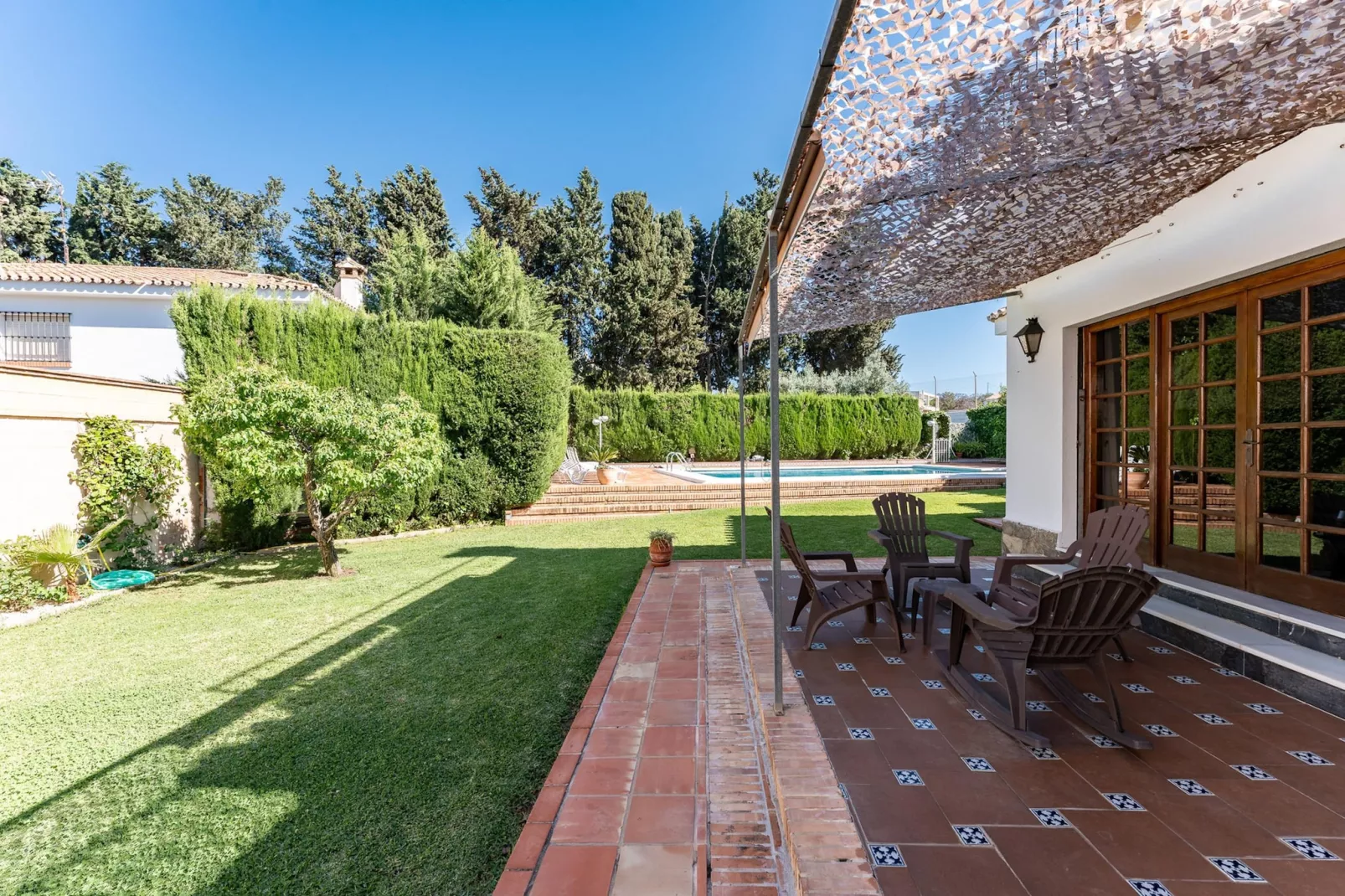 CT 387 - Faro's Villa Lola en Churriana - Málaga-Terrasse / balcon