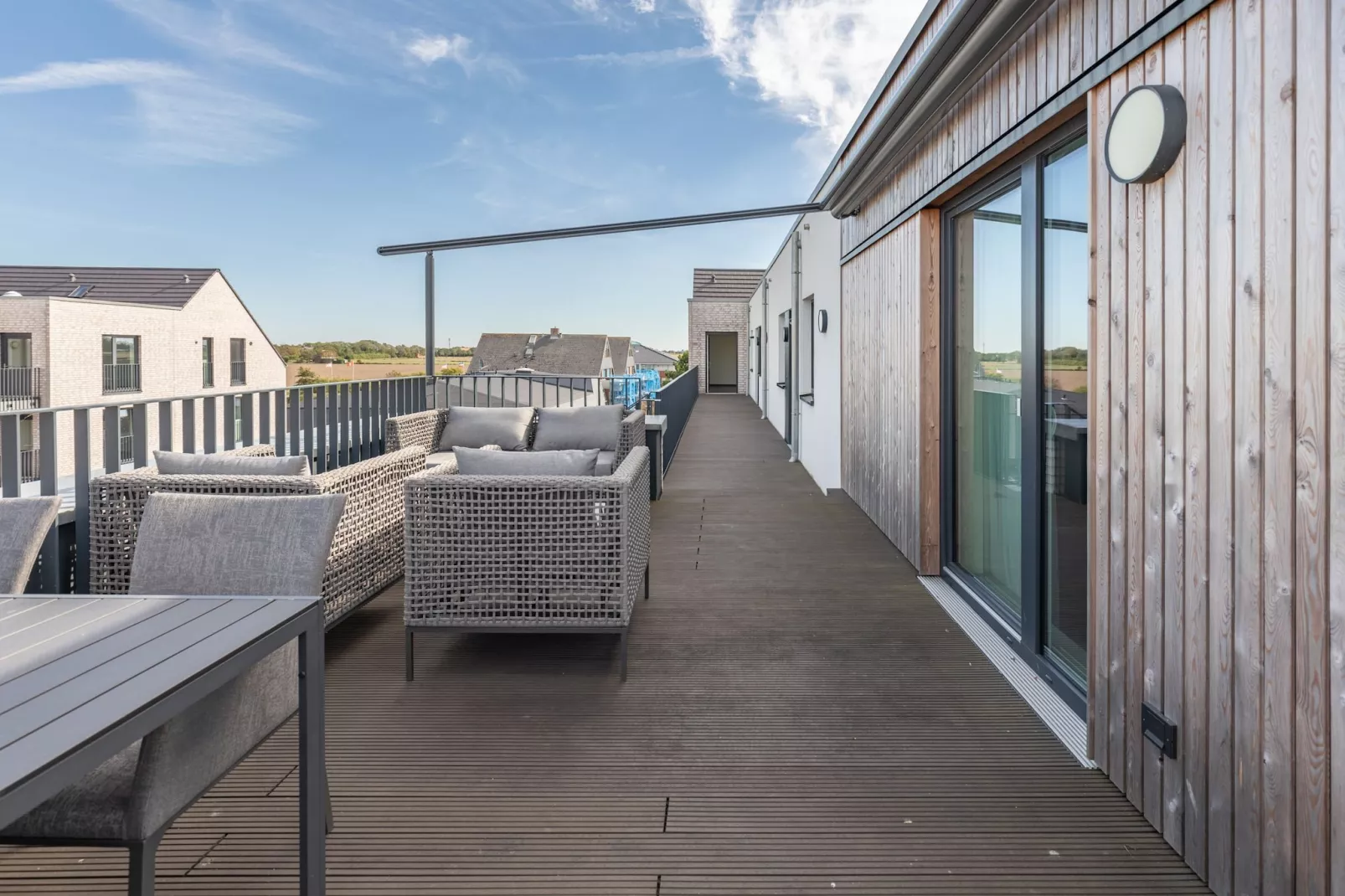 Penthouse de Luxe auf Nordstrand-Terrasse / balcon