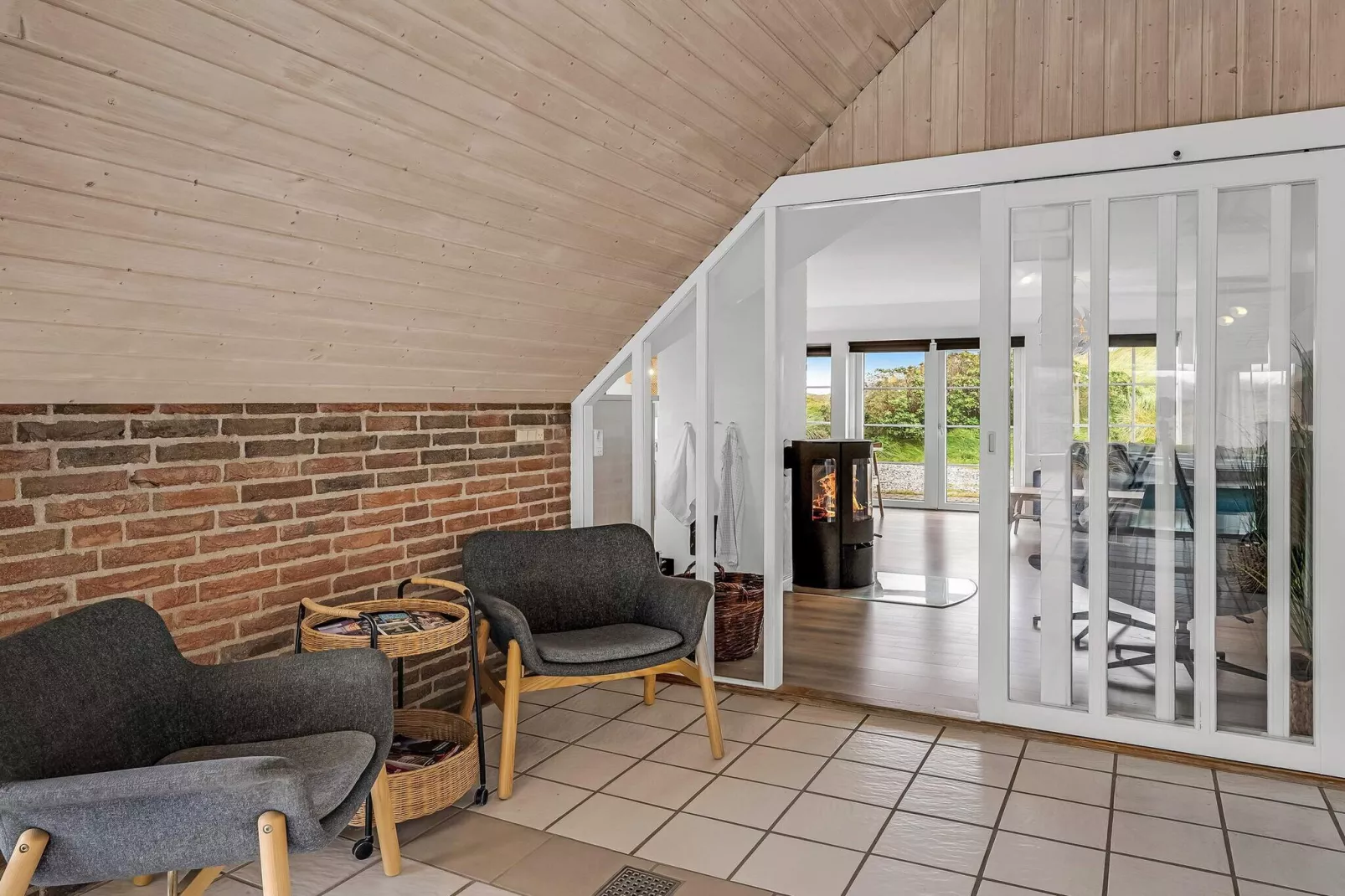 Maison de vacances pour 10 a Ringkøbing-Intérieur