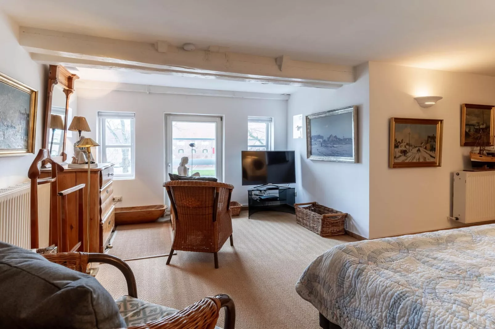 Ferienwohnung HafenPeerle-Bedroom