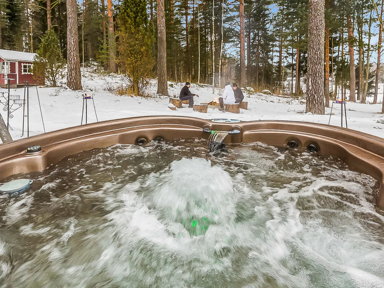 Päätalo, mökkilomat ja perhejuhlat-Dedans