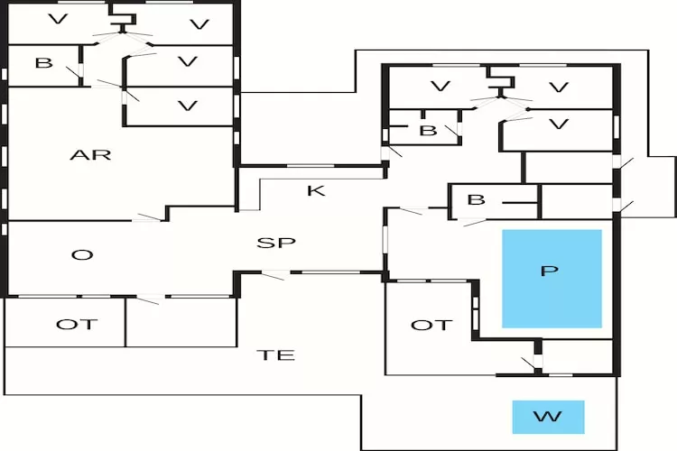 5 star holiday home in Bogense-Floor plan