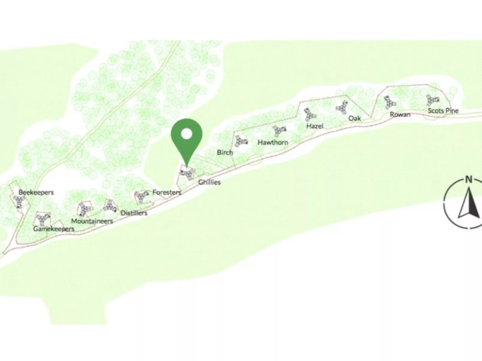 Ghillie’s Bothy-Outside