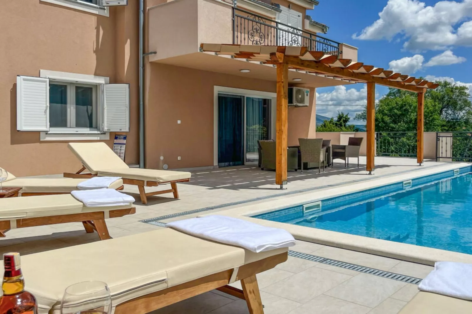 Villa Maria with Outdoor Pool - Five Bedroom Villa with Outdoor Pool-Swimming pool