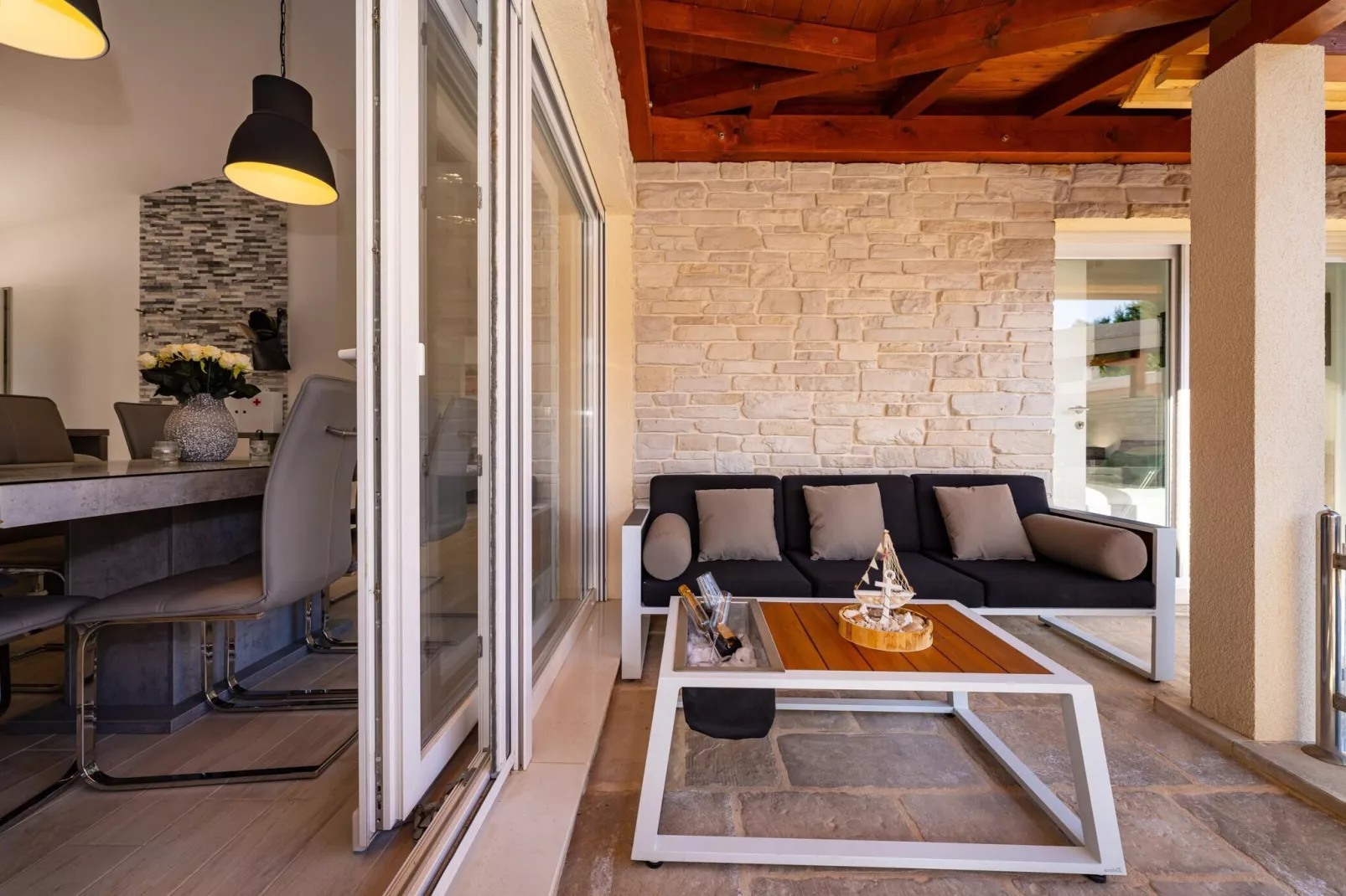 Villa Gajser-Terrasse / balcon