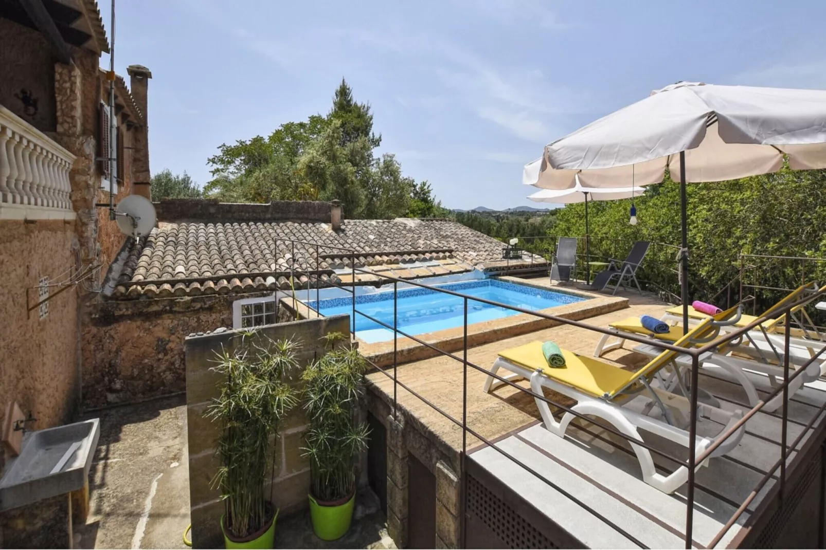 Montserrat-View in summer