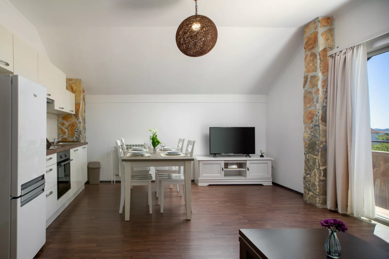 Villa Olea with private heated pool-Salle à manger