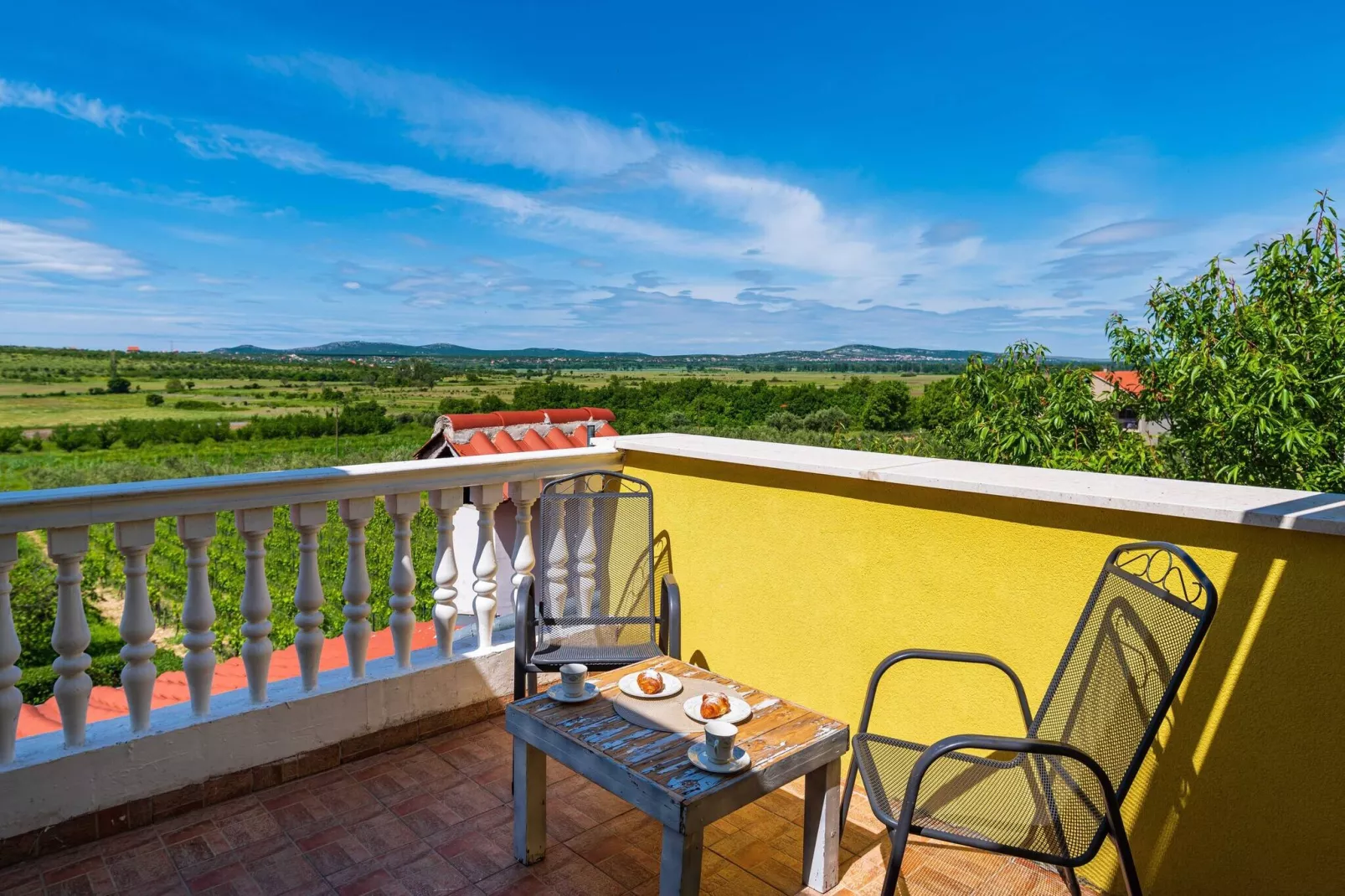 Holiday home Agro Casa-Terrasse / balcon