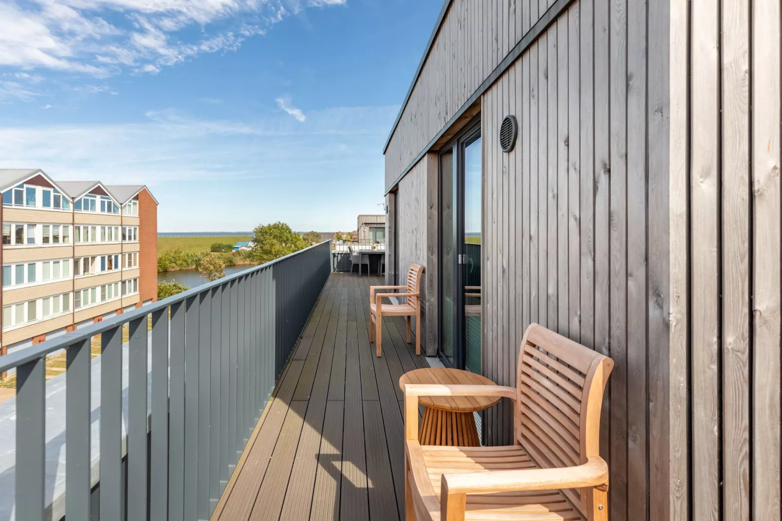 Penthouse de Luxe auf Nordstrand-Terrasse / balcon