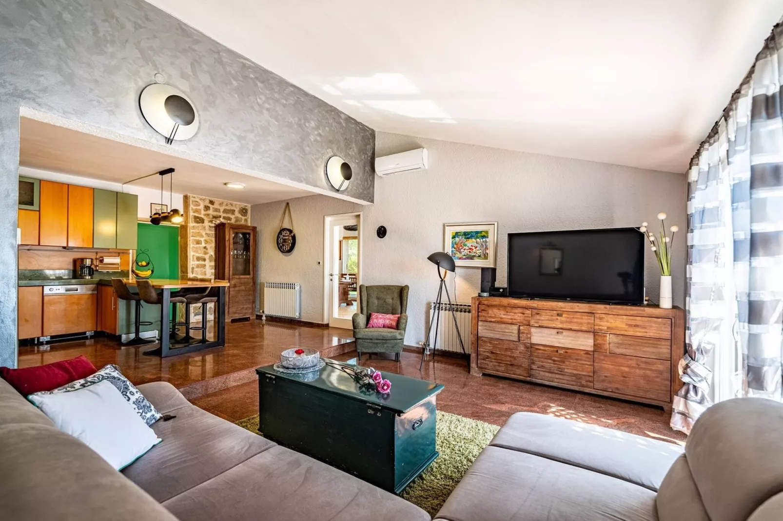 Sea view Villa Elia-Wohnzimmer