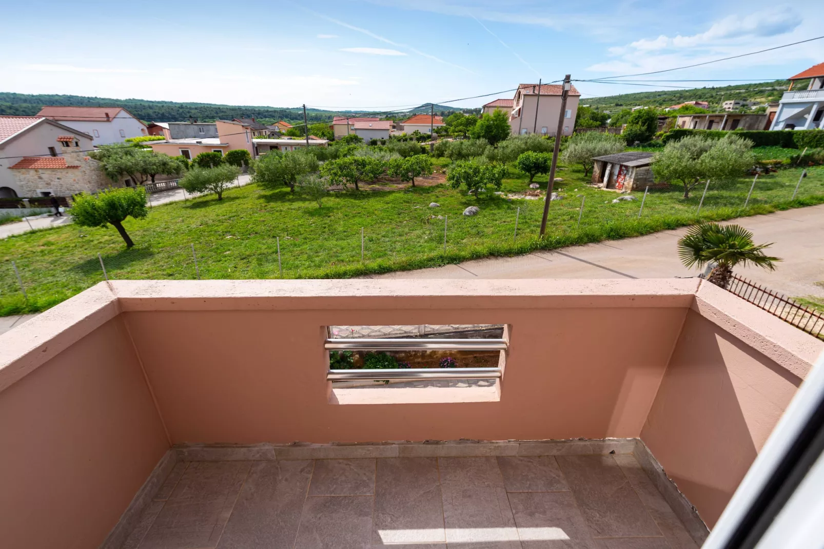 Sea view apartment Nika-Terrace balcony