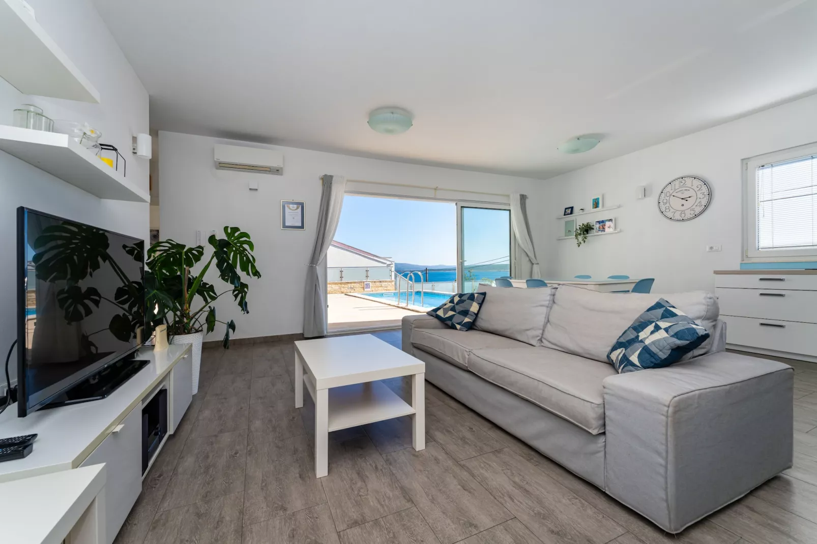 Sea view Villa Anpero-Salon