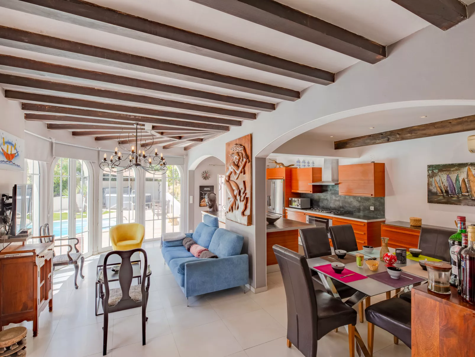 Villa Bindouletto-Inside