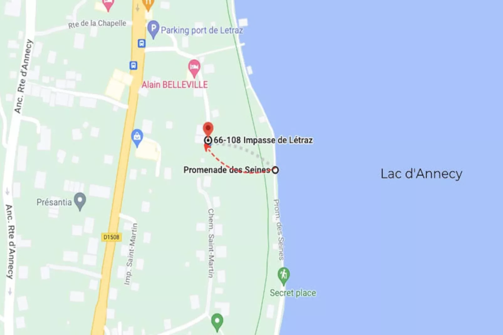 Maison à Sévrier-Nicht zugeordnet