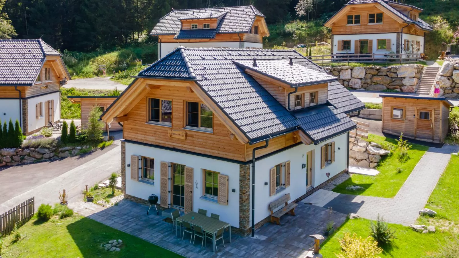 Im grünen Herzen-Exterior in summer