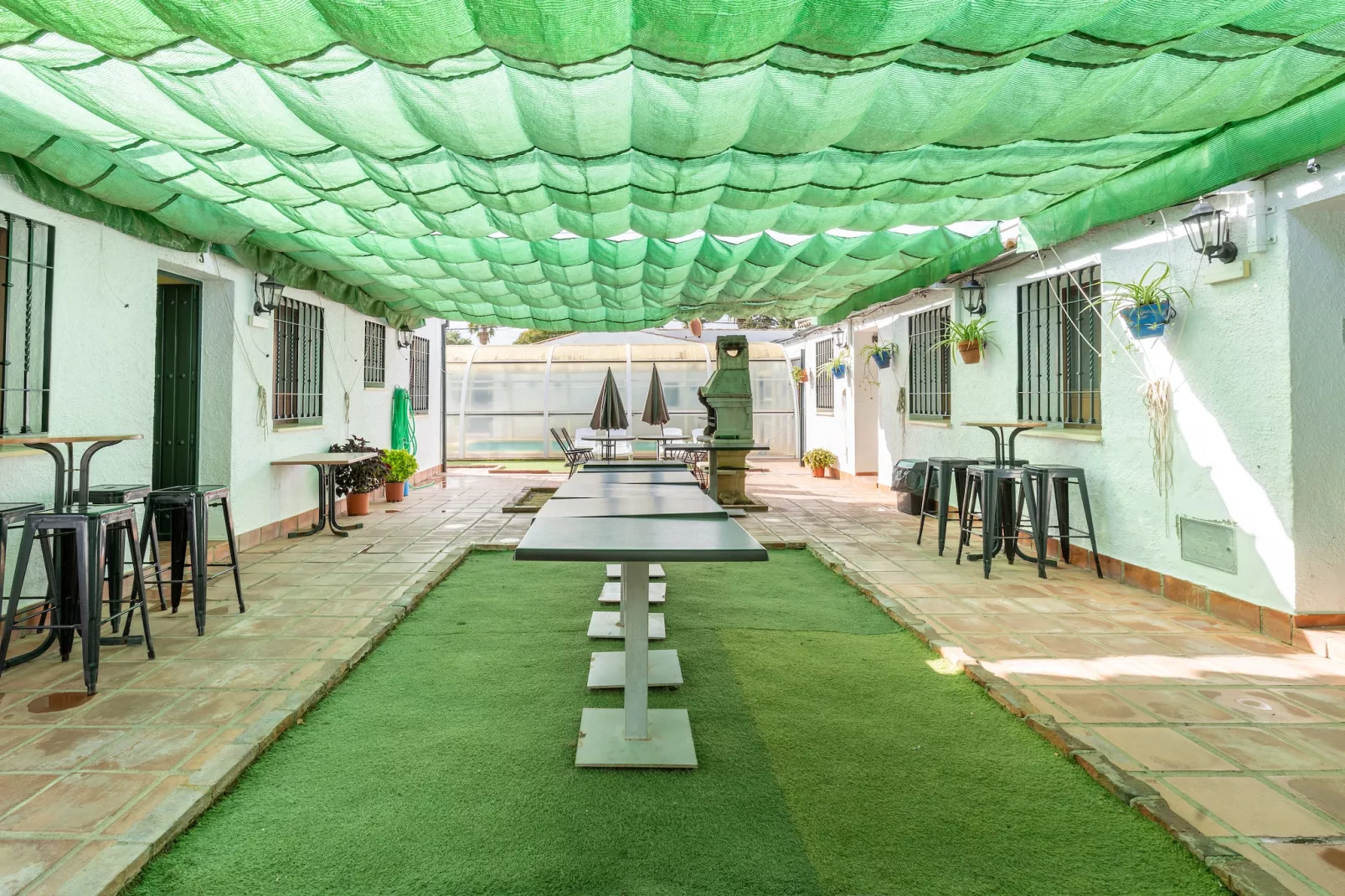 Casa Rivero Rural-Jardins en été