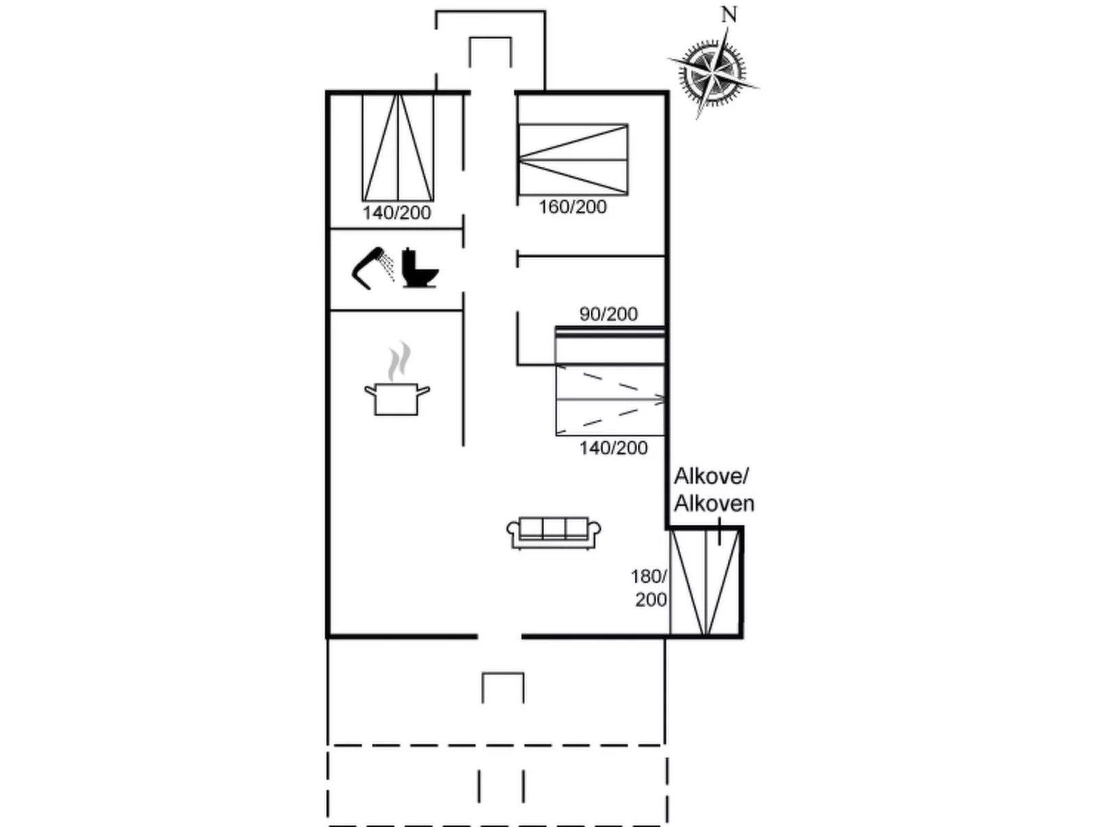 "Justina" - 200m from the sea-Inside