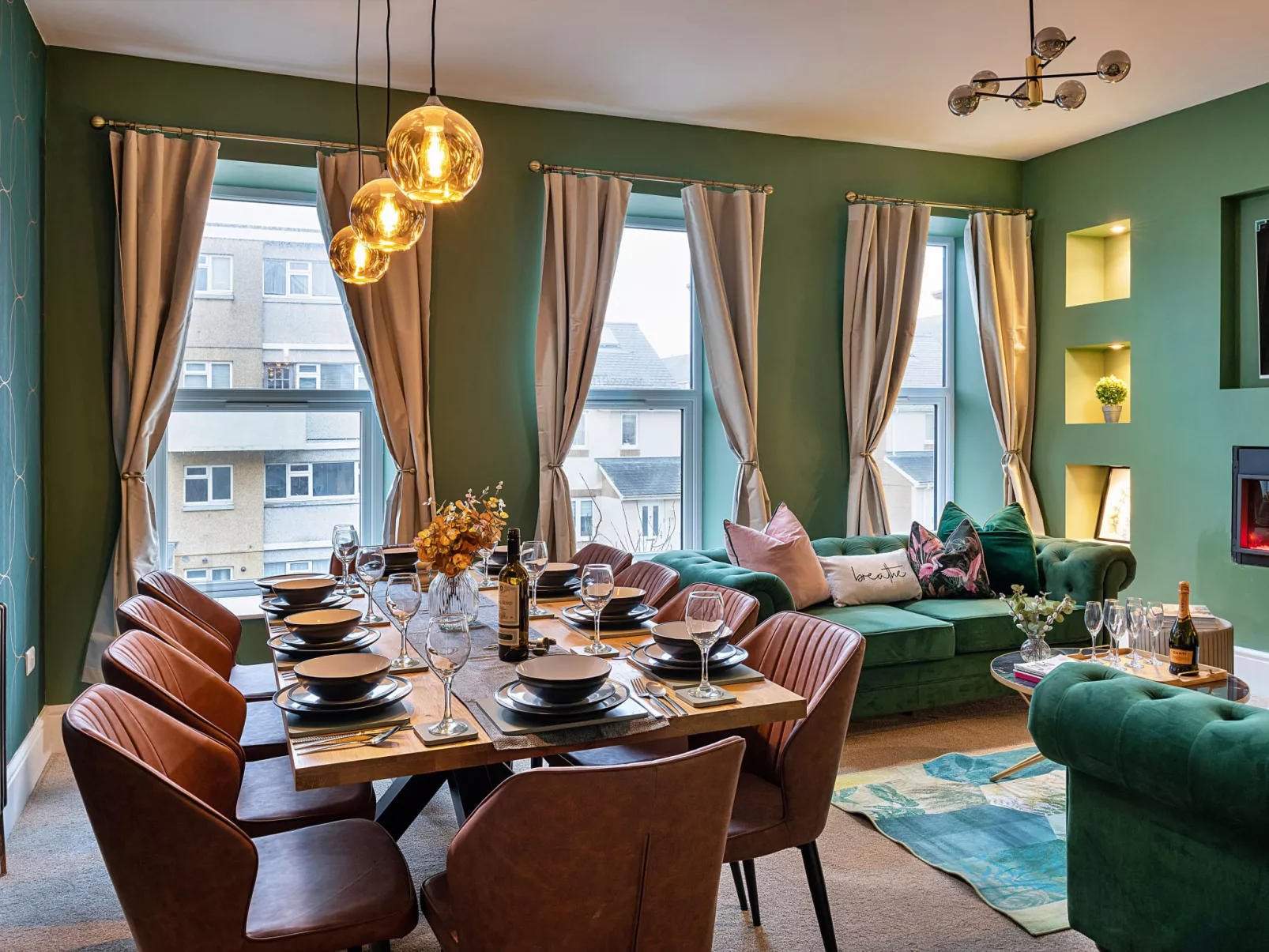 Peace Retreats Penthouse-Dedans