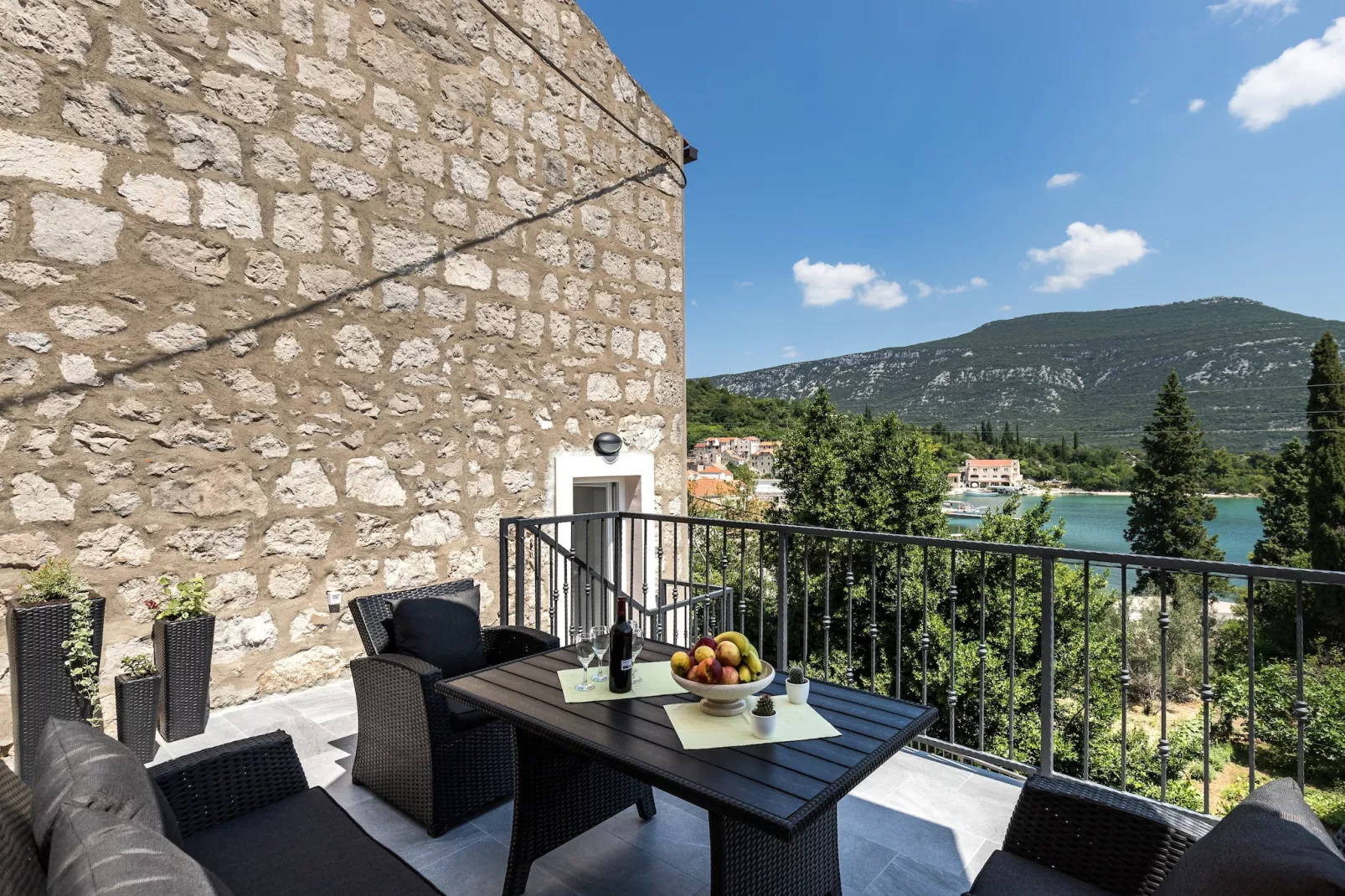 Holiday Home Monika - Two Bedroom Holiday Home with Terrace and Sea View-Terrace