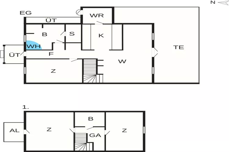 5 star holiday home in Brenderup Fyn-Floor plan