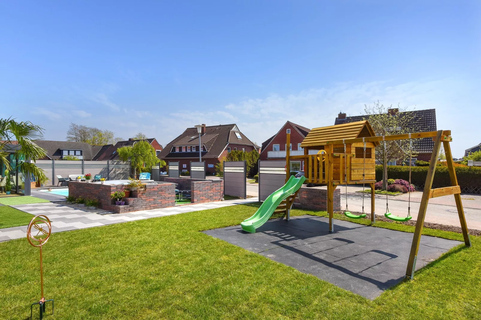 Haus zum Seehund 1-Garten Sommer