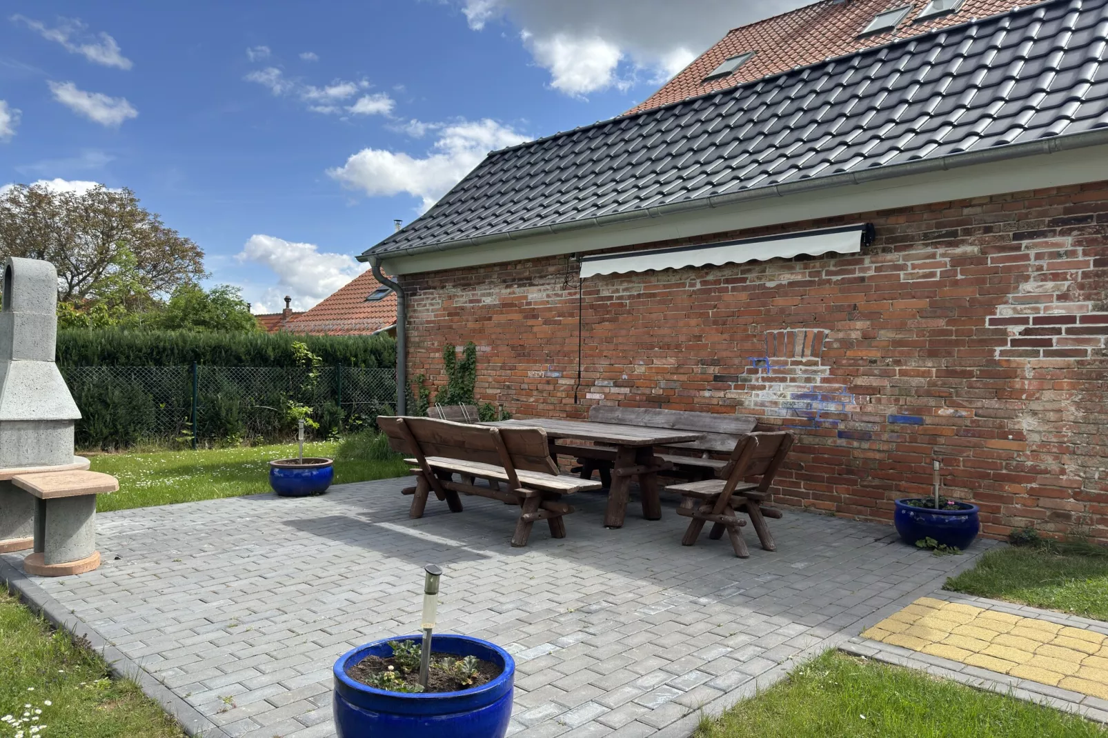 Gruppenunterkunft in Ballenstedt-Gardens in summer