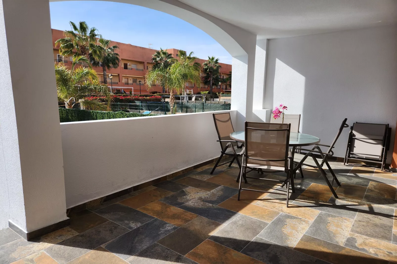 CT 362 AL - Primera Linea - Beachfront - Vera Playa-Terrace balcony