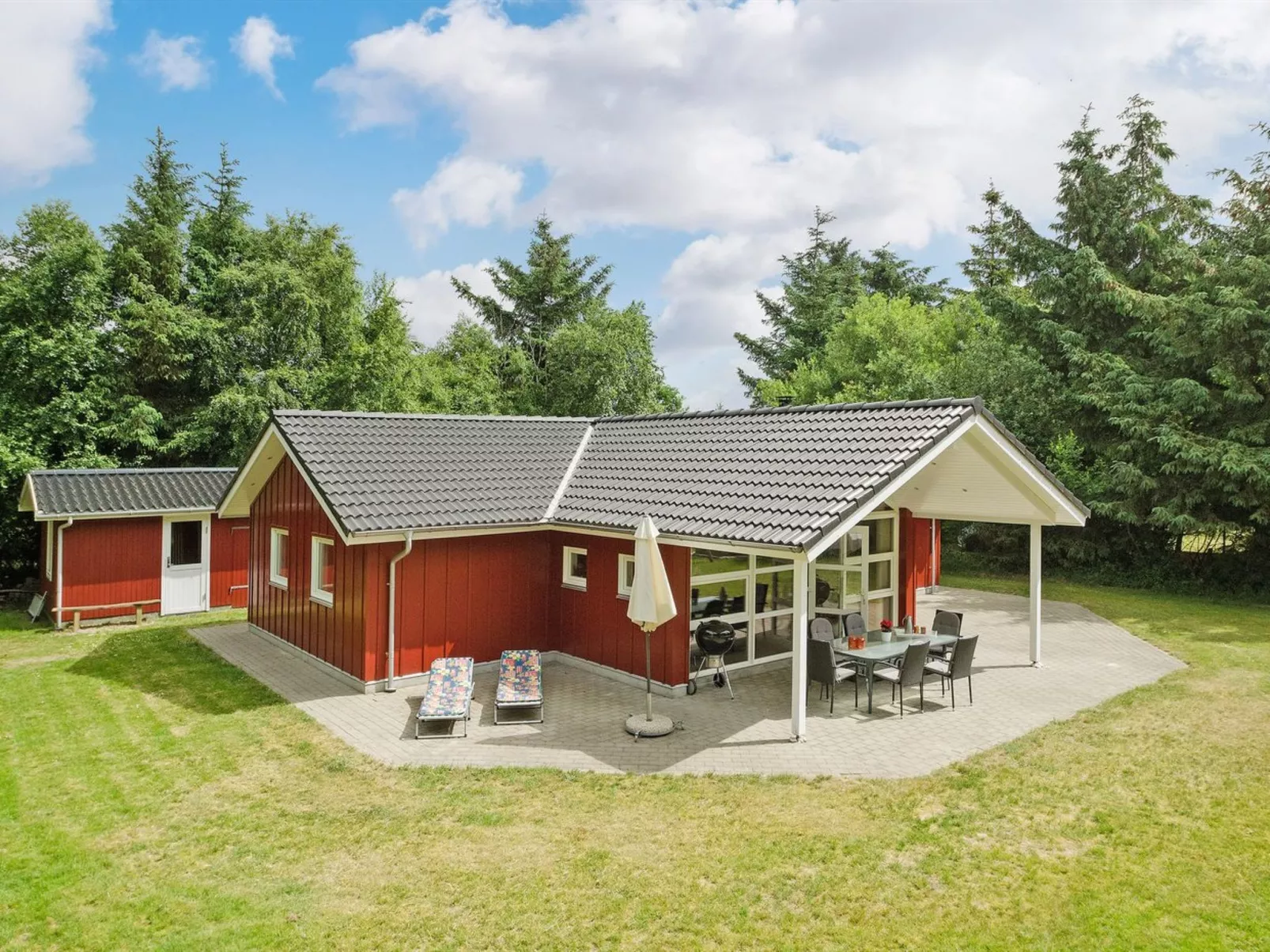 "Gundel" - 400m from the sea-Dehors