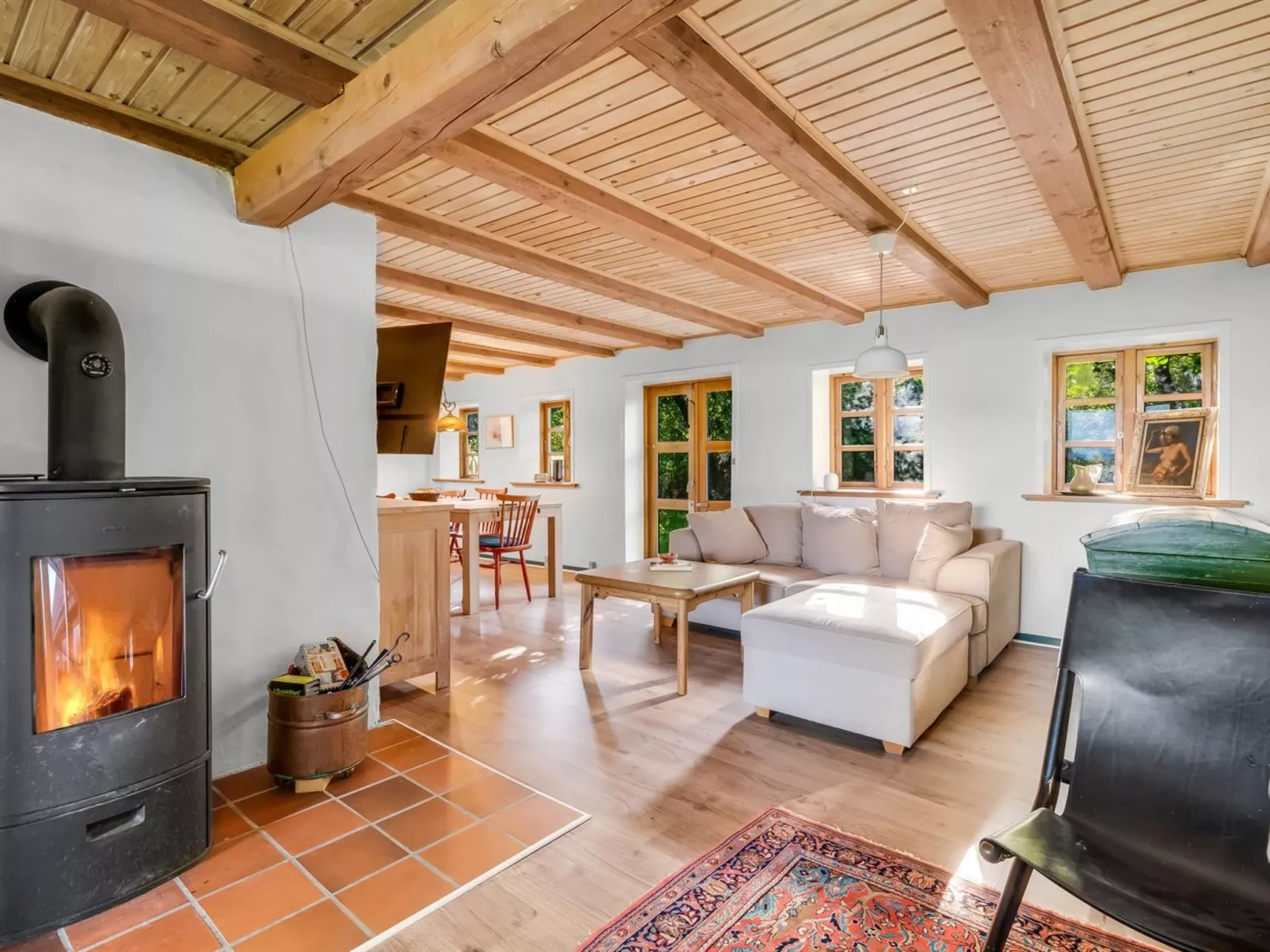 "Agrippa" - 30m to the fjord-Drinnen