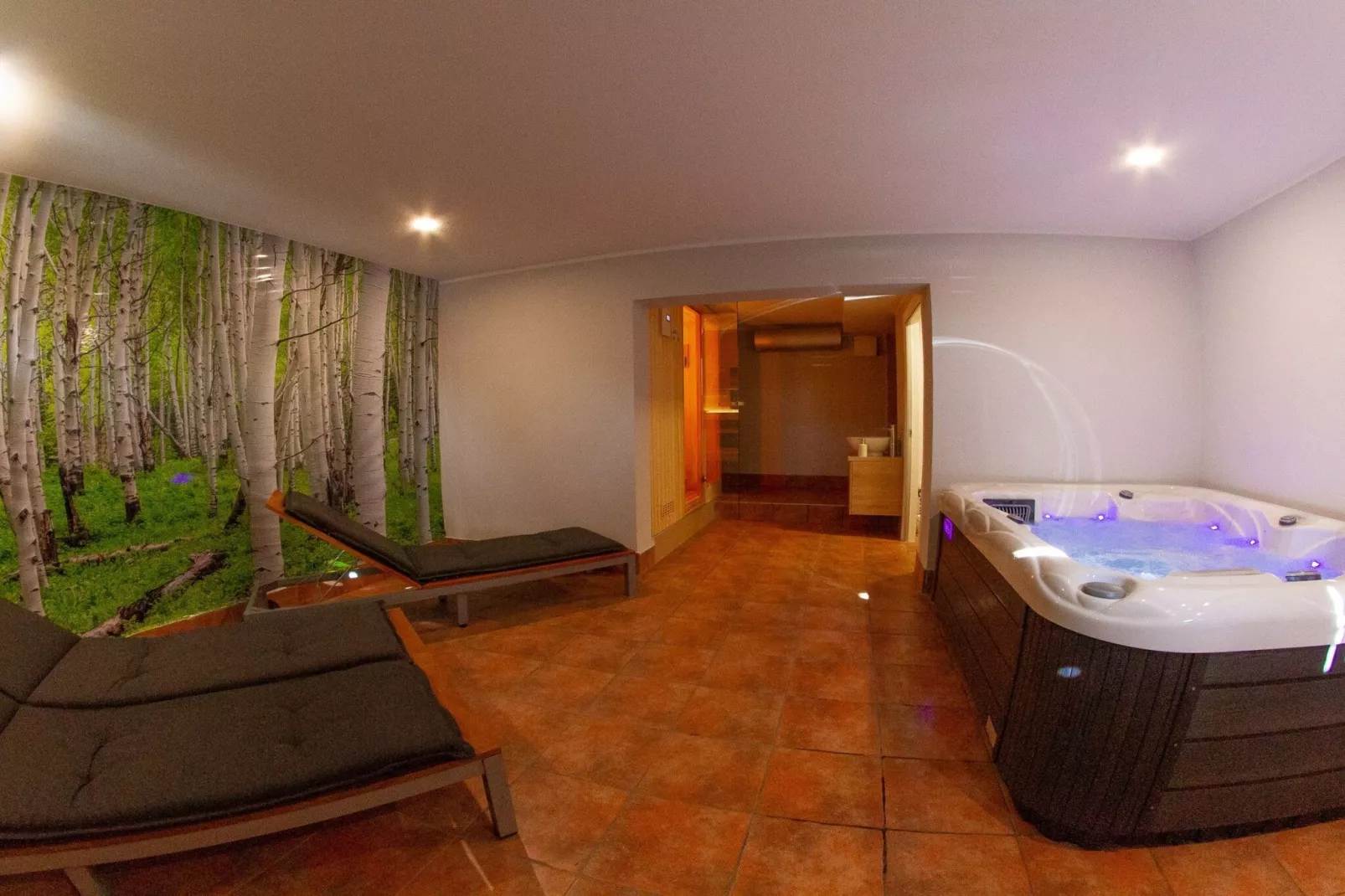 Hillside Haven Holiday Home with Sauna and Hot-Tub - One Bedroom Holiday Home with Sauna and Hot-Tub-Spa