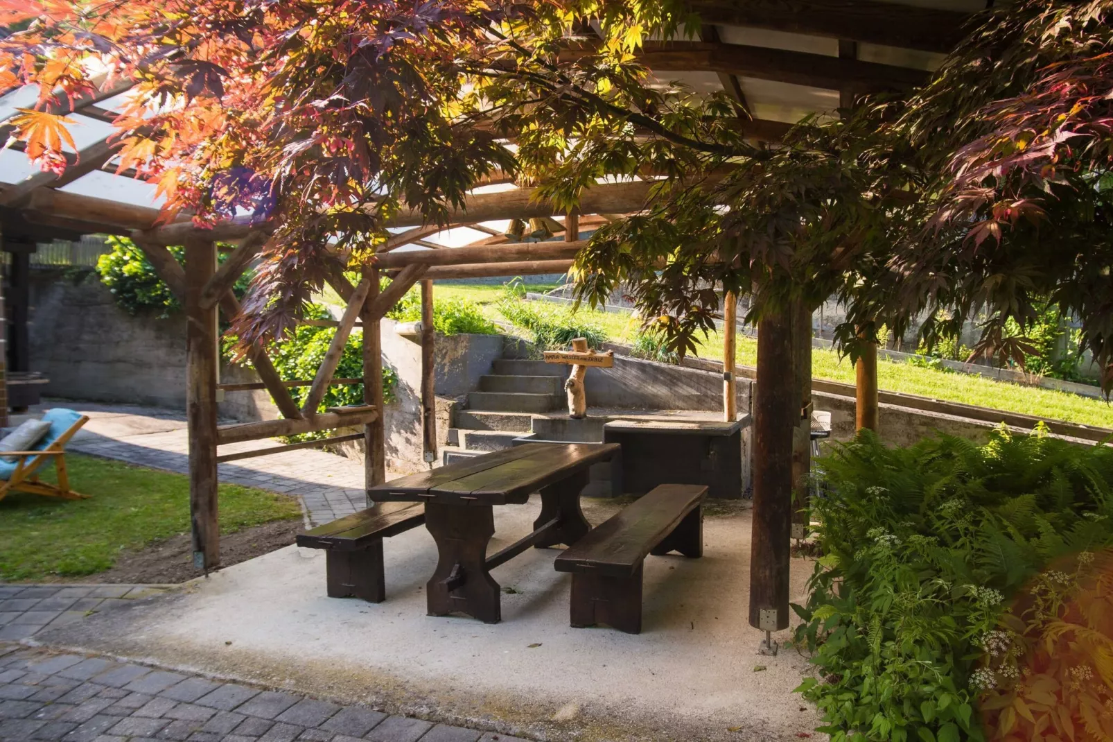 Rustic Authentic Holiday Home with Terrace and Wood Stove - Three Bedroom Holiday Home with Terrace-Im Freien