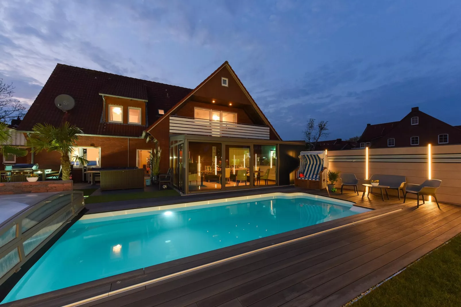 Haus zum Seehund 2 - Garten Sommer