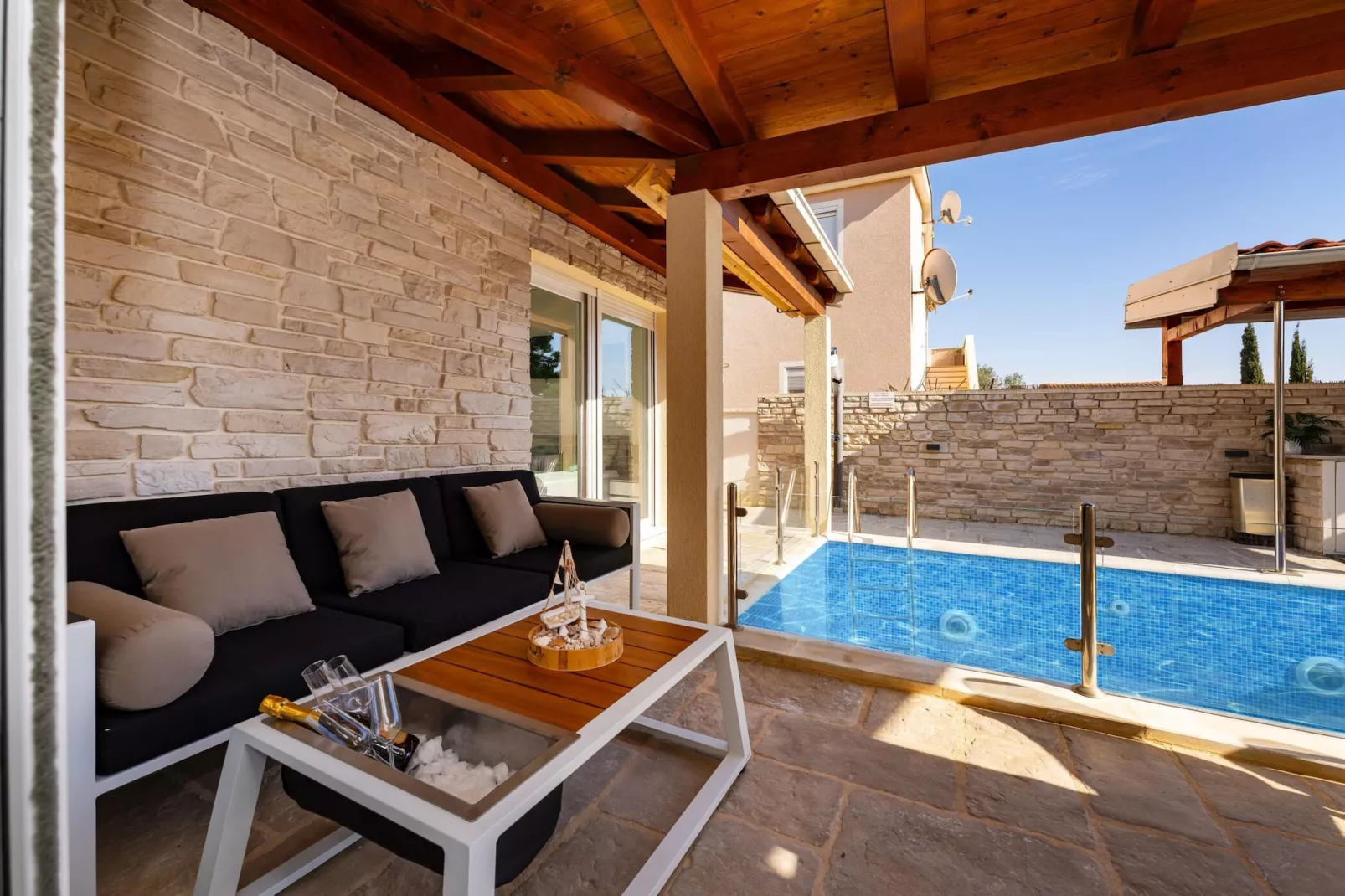 Villa Gajser-Terrasse / balcon