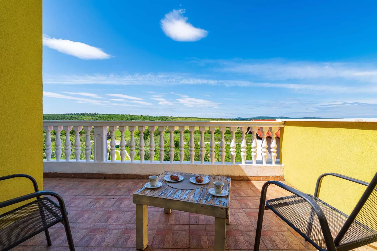 Holiday home Agro Casa-Terrasse / balcon