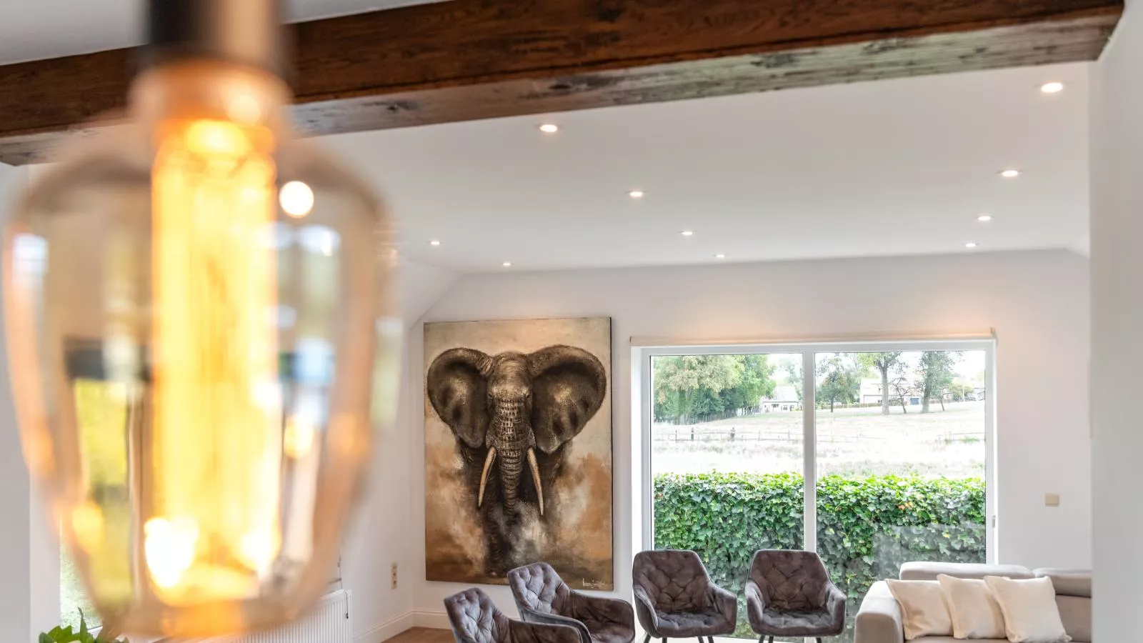 Landhuis Brakelbos-Wohnzimmer