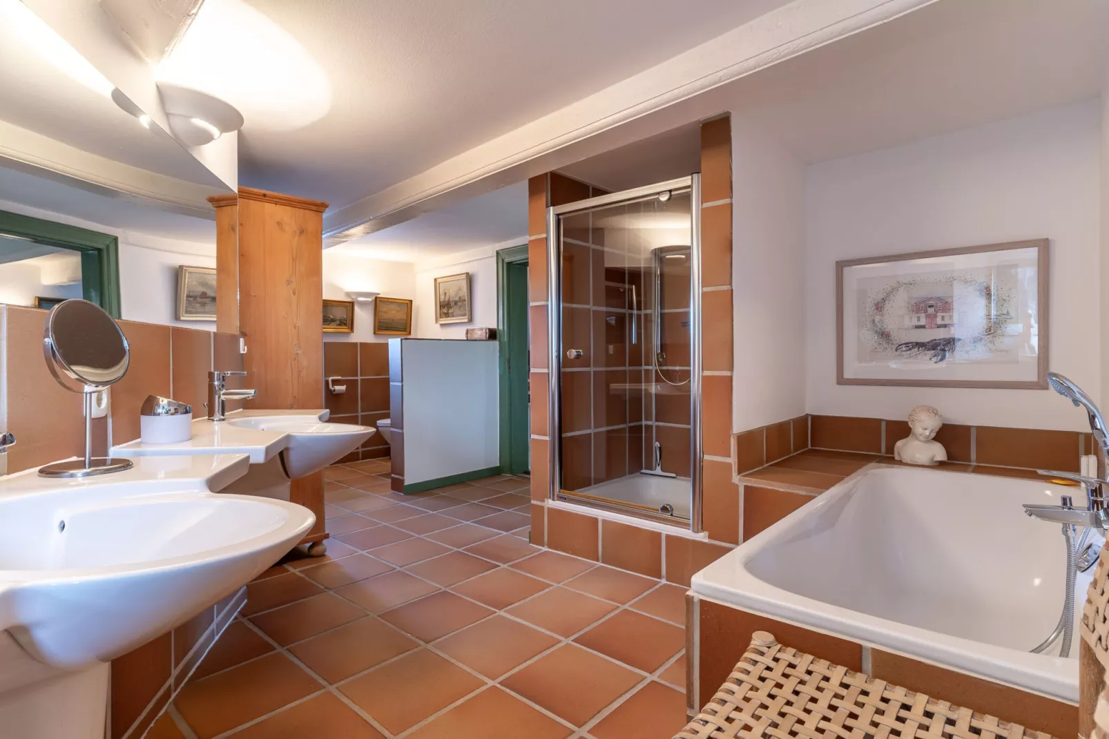 Ferienwohnung HafenPeerle-Bathroom