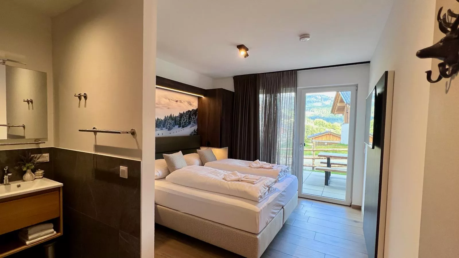 Gipfelglück-Schlafzimmer