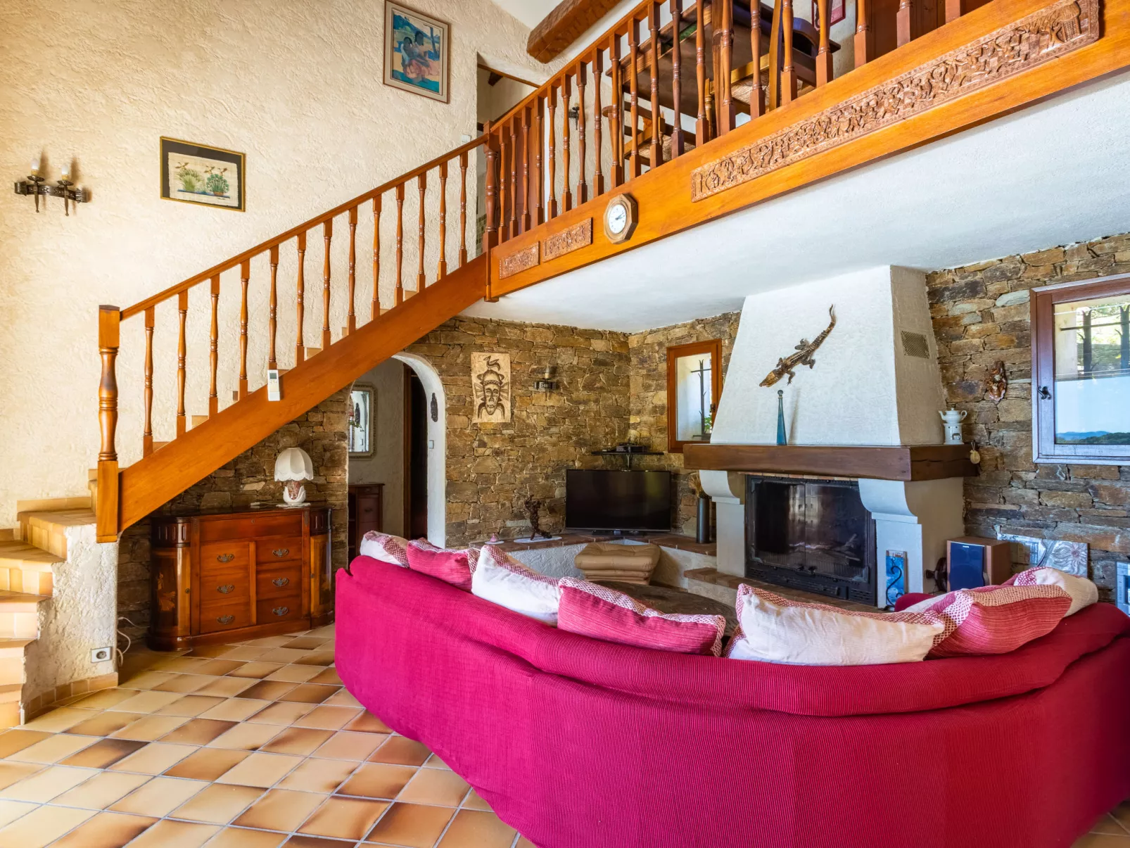 Maison de l'Hubac Bleu-Inside