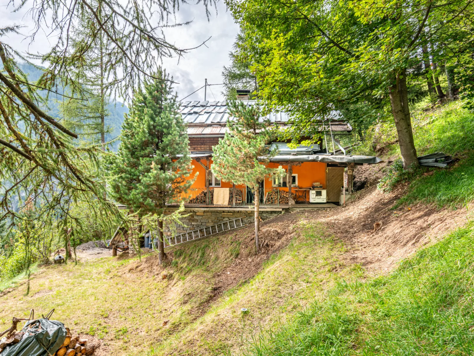 Adlerhorst/Chalet Großglockner-Draußen