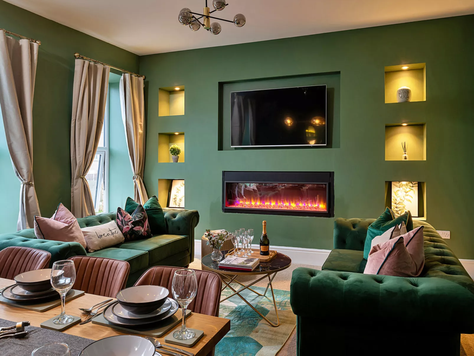 Peace Retreats Penthouse-Dedans