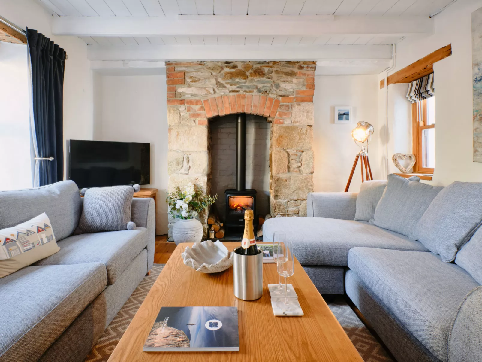 Scallop Cottage-Drinnen