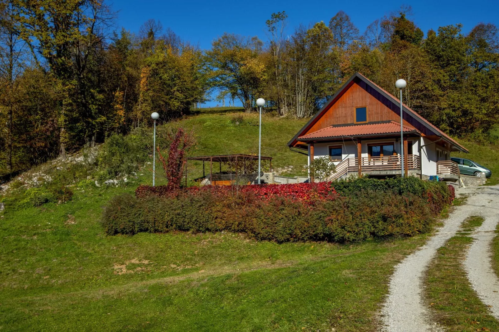 Holiday Home Slap with Sauna and BBQ - Two Bedroom Holiday Home-Outdoor