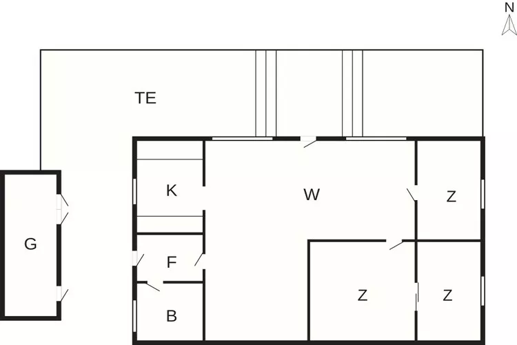 5 etoiles maison de vacances a Kolding-Plan