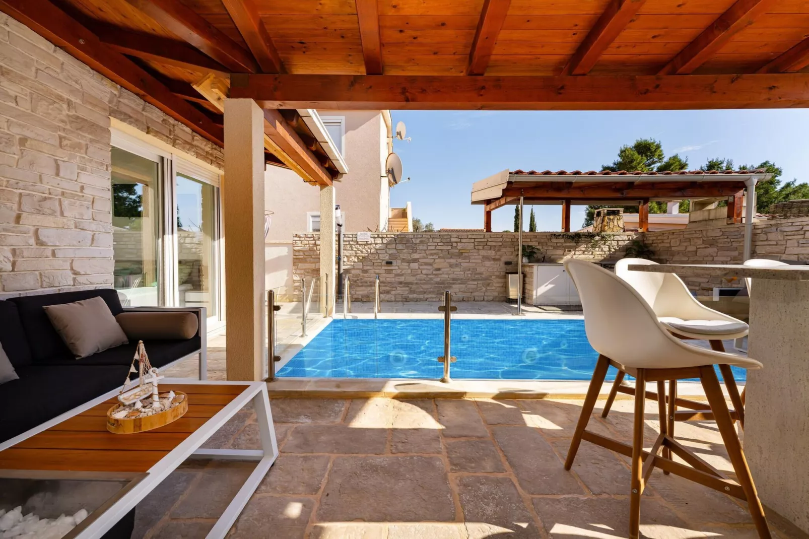 Villa Gajser-Terrasse / balcon