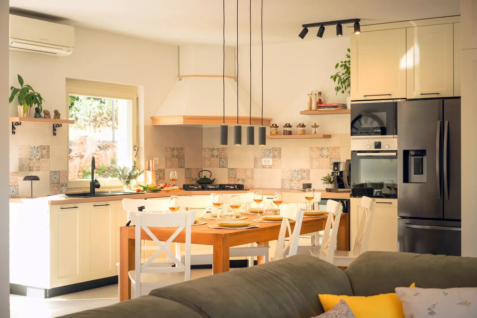 Sea view Villa Amaria-Dining room