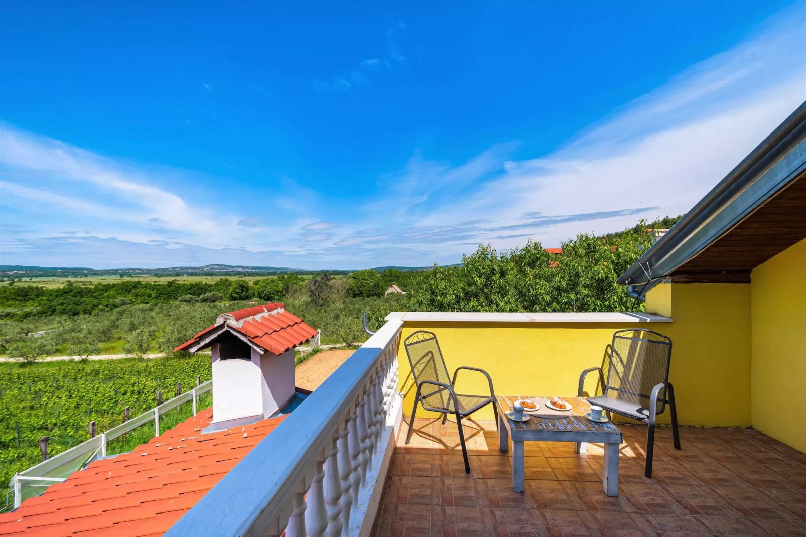 Holiday home Agro Casa-Terrasse / balcon